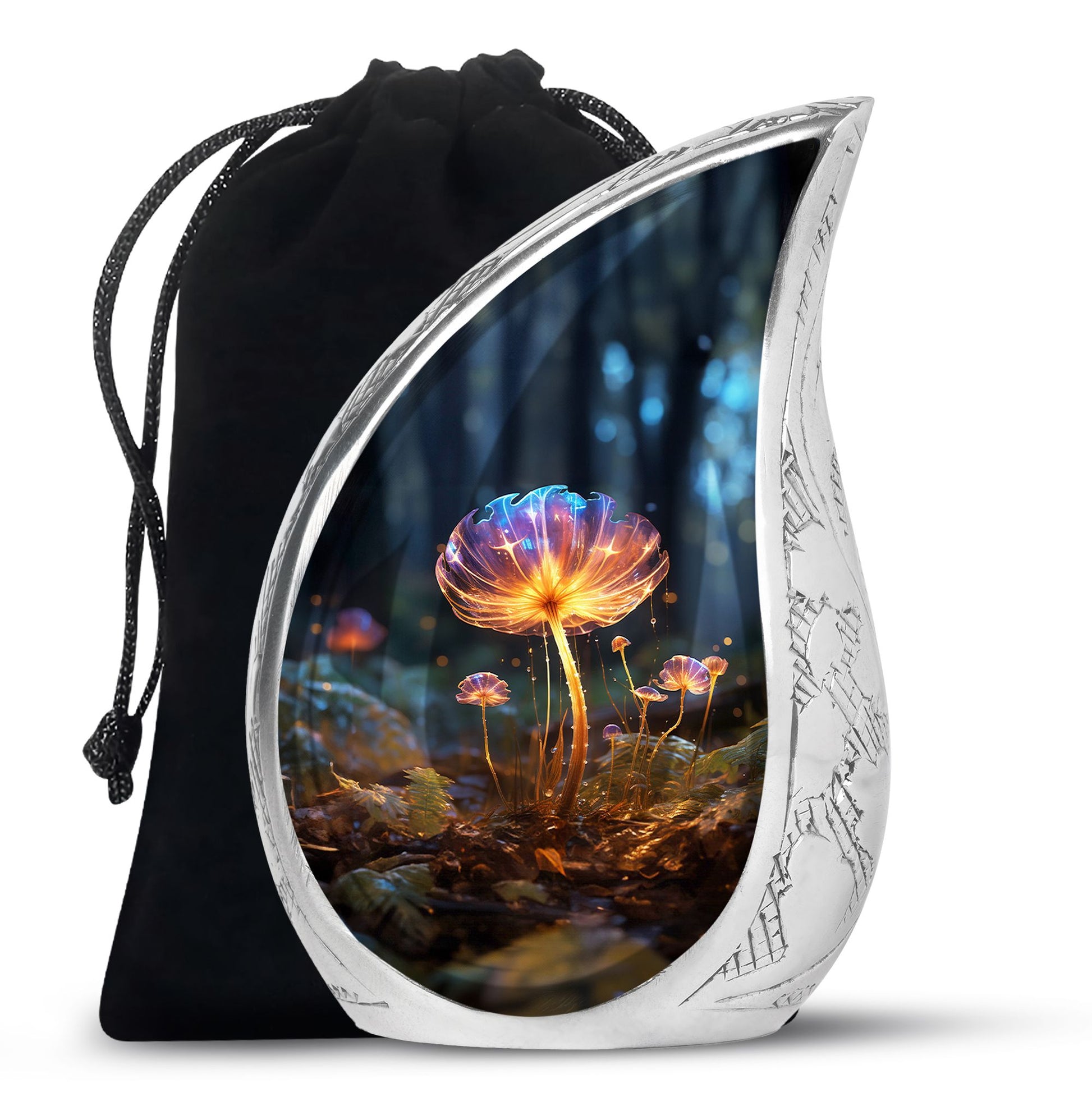 Lotus Flower Funeral Urn- Memorial Urn For Human Ashes