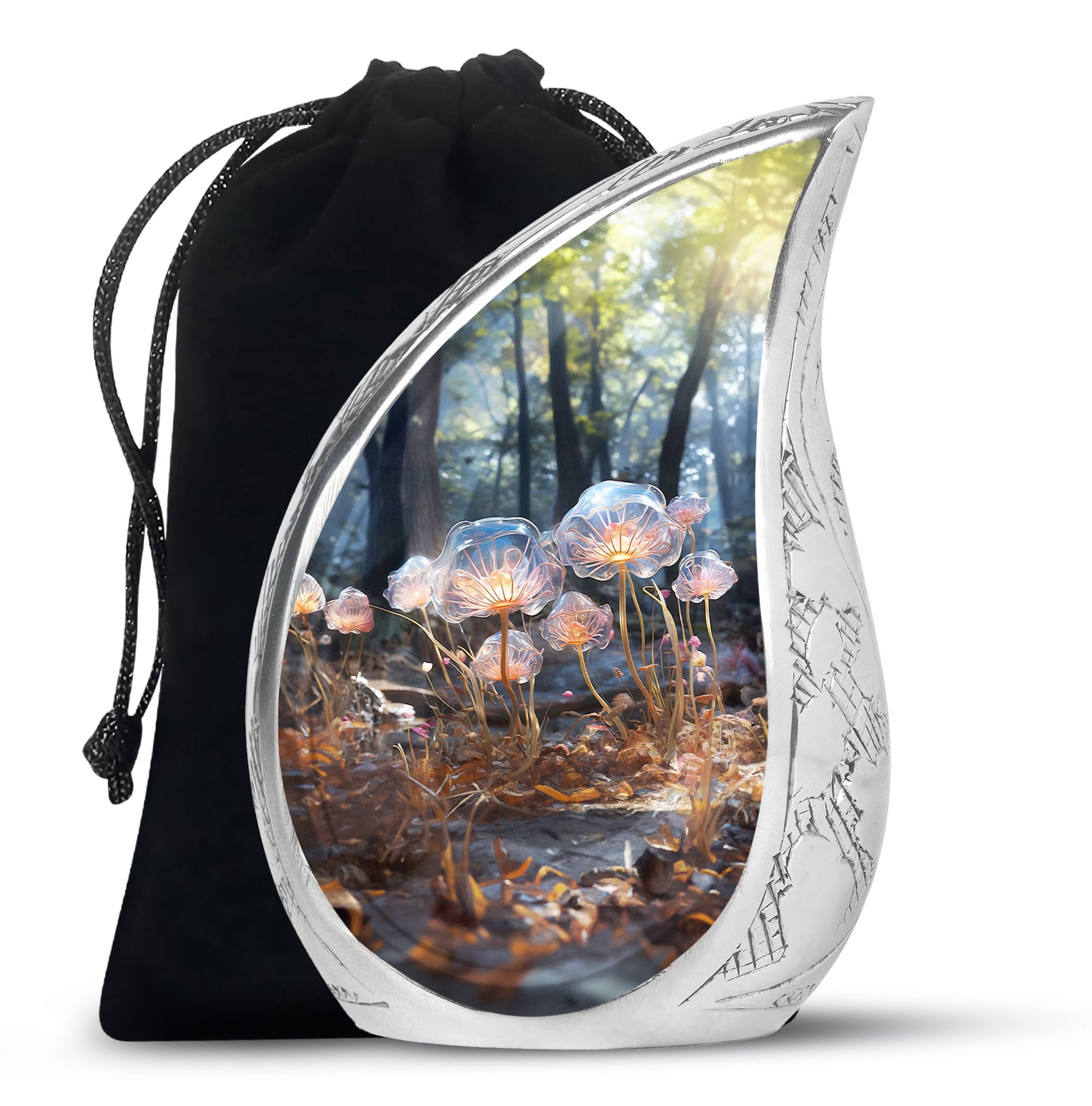 Jellyfish Memorial Urn - Large Cremation Urn For Male & Female