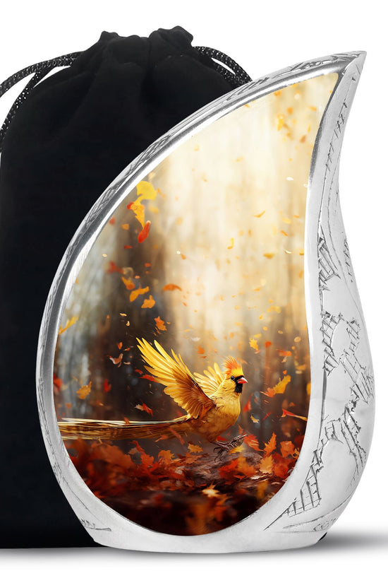 Classic Hummingbird Cremation Urn - Elegant Memorial Urn For Human Ashes