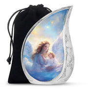 Guardian Angel Memorial Urn - Spiritual Cremation Urn For Human Ashes