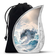 Dragon Mountain Fantasy Cremation Urn - Burial Urn For Adult Ashes