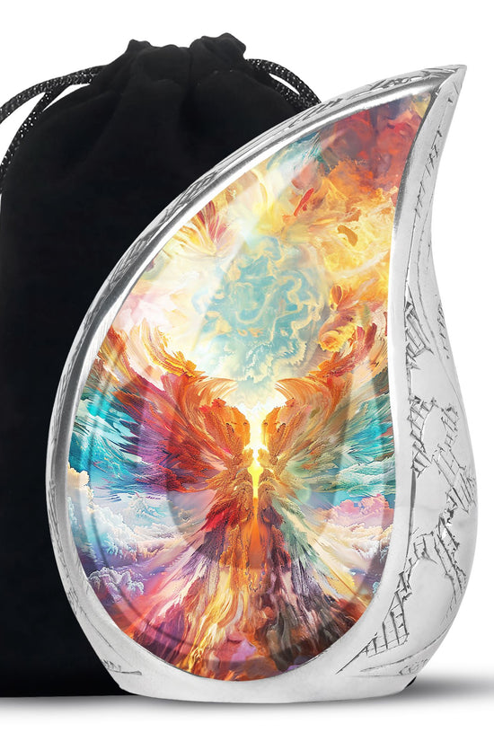 Heavenly Phoenix Cremation Urn - Symbolic Urn For Adult Ashes