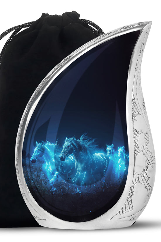 Horse Memorial Urn - Large Cremation Urn For Loved Ones
