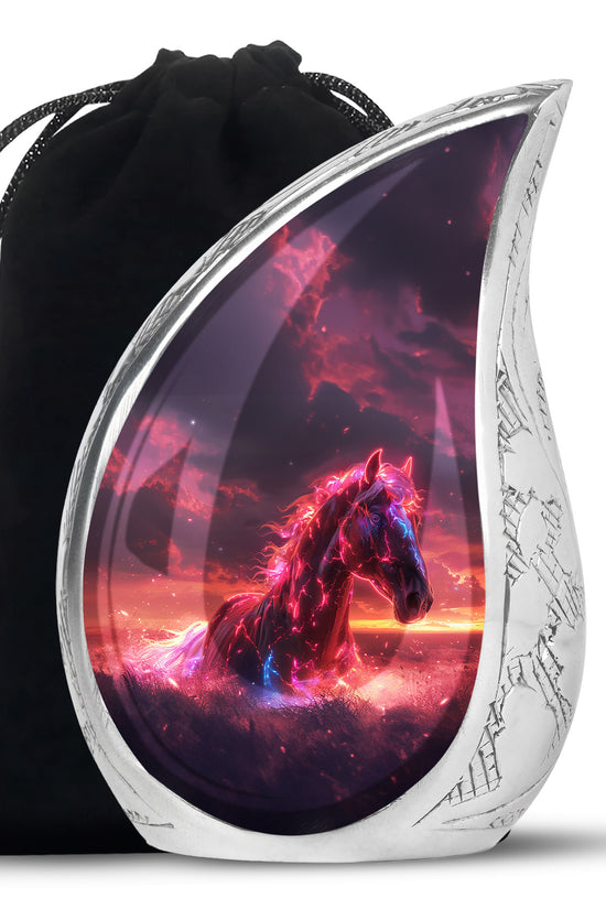 Horse Funeral Urn - Large Cremation Urn For Adult Ashes