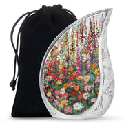 Artistic Flower Memorial Urn - Cremation Urn For Adult Ashes
