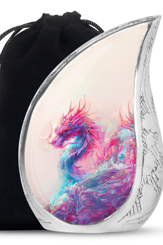 Dragon Temple Funeral Urn For Adults - Spiritual Cremation Urn For Ashes