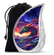 Dragon Flame Funeral Urn For Adults - Decorative Cremation Urn For Ashes