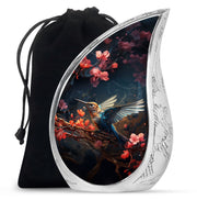 Mystic Hummingbird Cremation Urn - Scenic Ashes Urn For Human Ashes