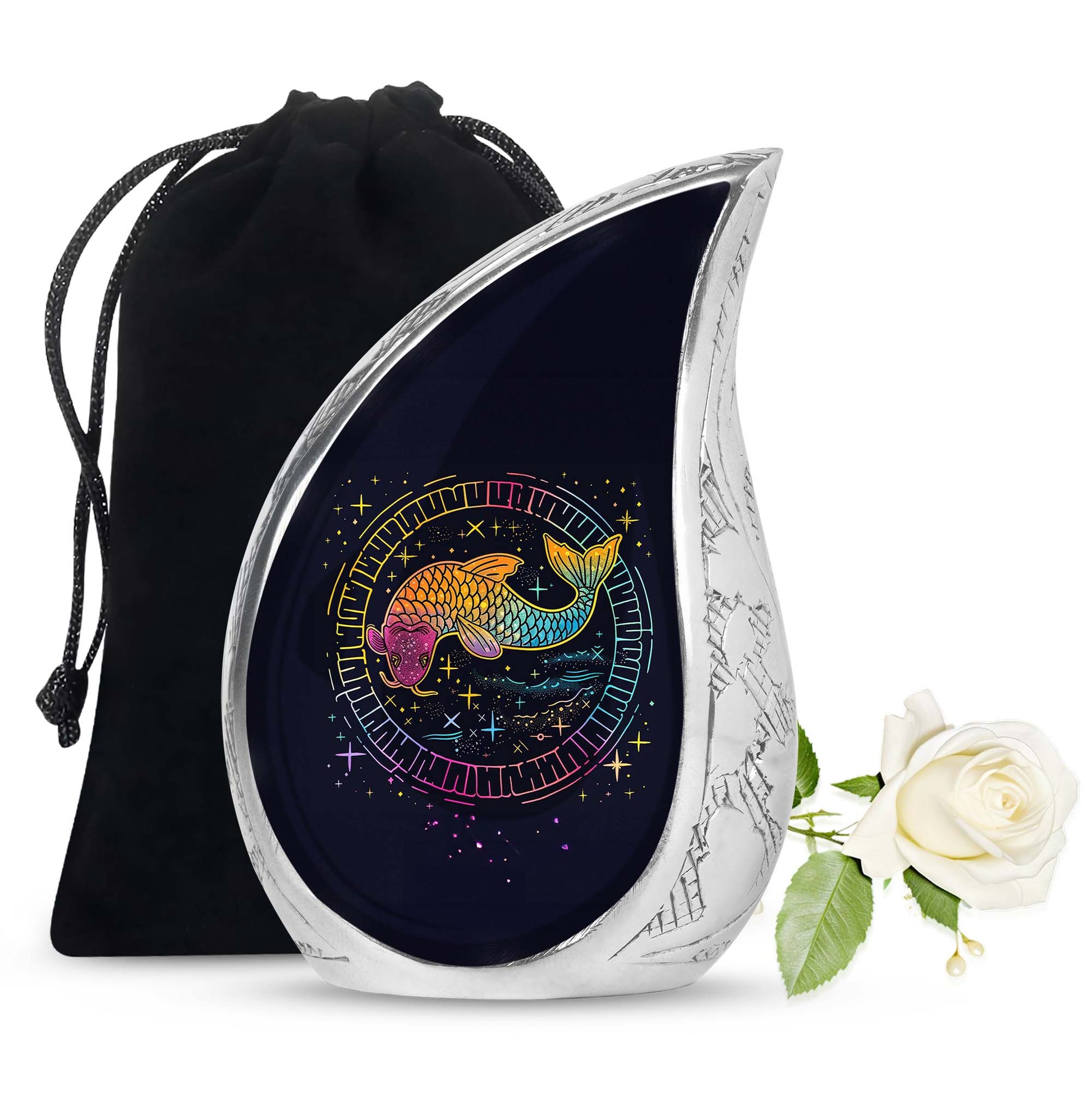 Fish Cremation Urn -Fish Funeral Urn For Loved Ones