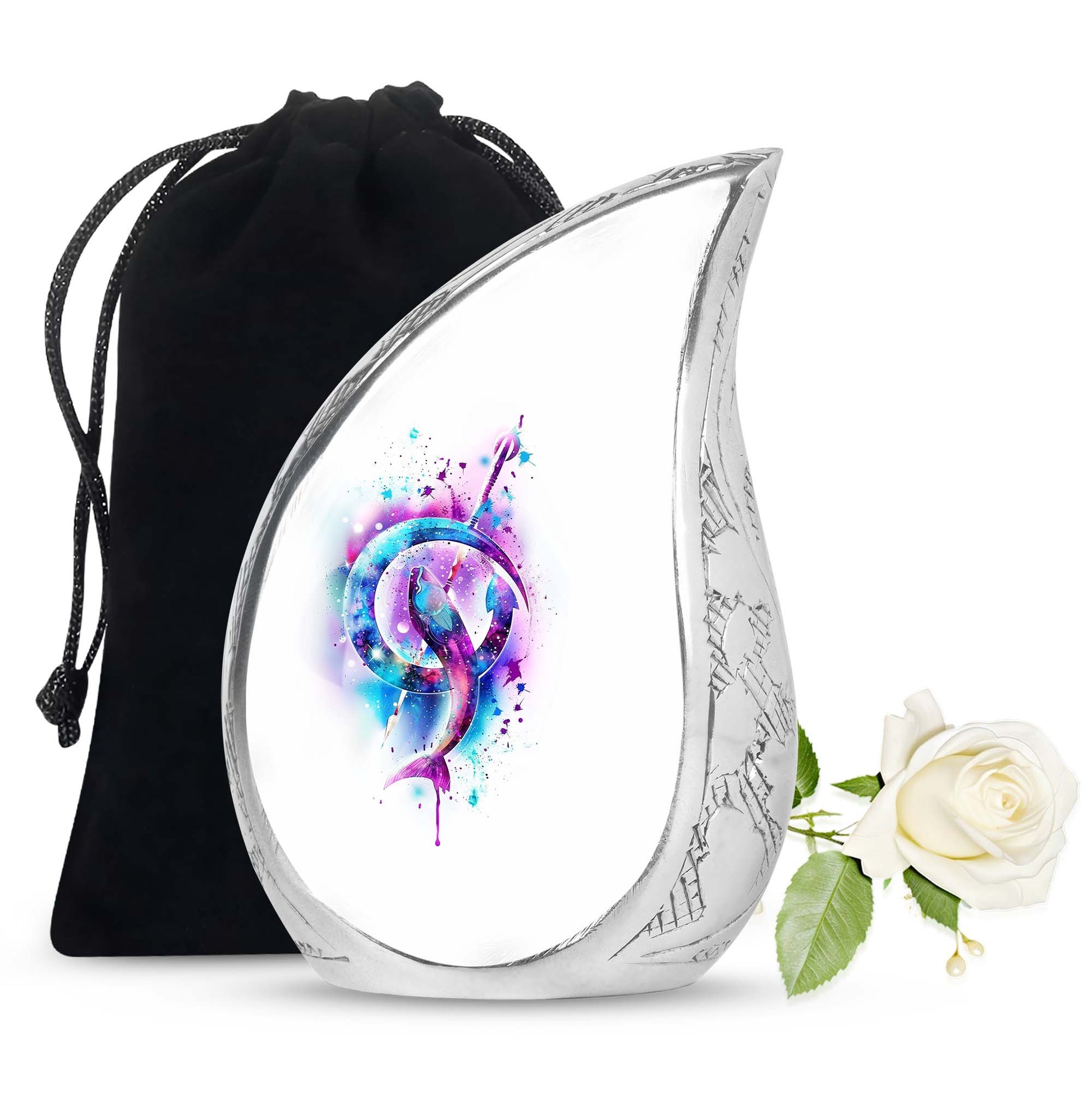 Fish Memorial Urns For Ashes - Cremation Urns For Adult Ashes