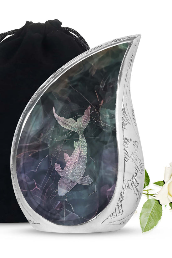 Fish Urn For Ashes - Burial Memorial Urn For Human Ashes