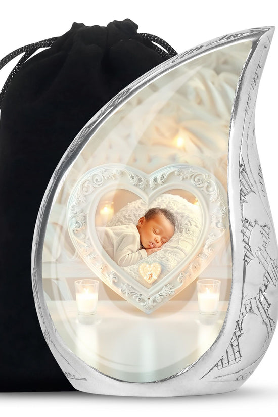 Child Memorial Urn For Ashes - Beautiful Cremation Urn For Loved Ones