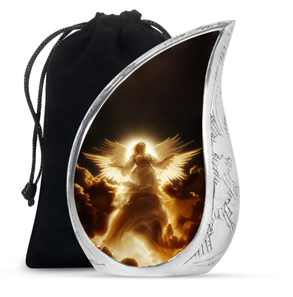 Divine Light Cremation Urn - Beautiful Angel Funeral Urn For Loved Ones