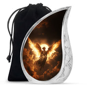Goddess Angel Funeral Urn - Golden Sunlight Memorial Urn For Human Ashes