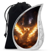 Celestial Light Angel Urn Cremation For Ashes - Divine Memorial Urn For Burial