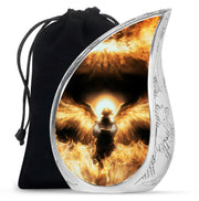 Beautiful Angel Cremation Urn – Elegant Golden Glow Urn For Loved Ones