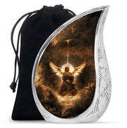 Celestial Light Angel Urn Cremation For Ashes - Divine Memorial Urn For Burial