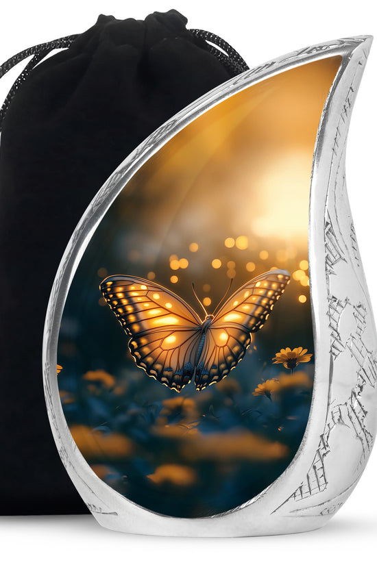 Monarch Butterfly Ashes Urn For Mom - keepsakes for ashes of loved ones