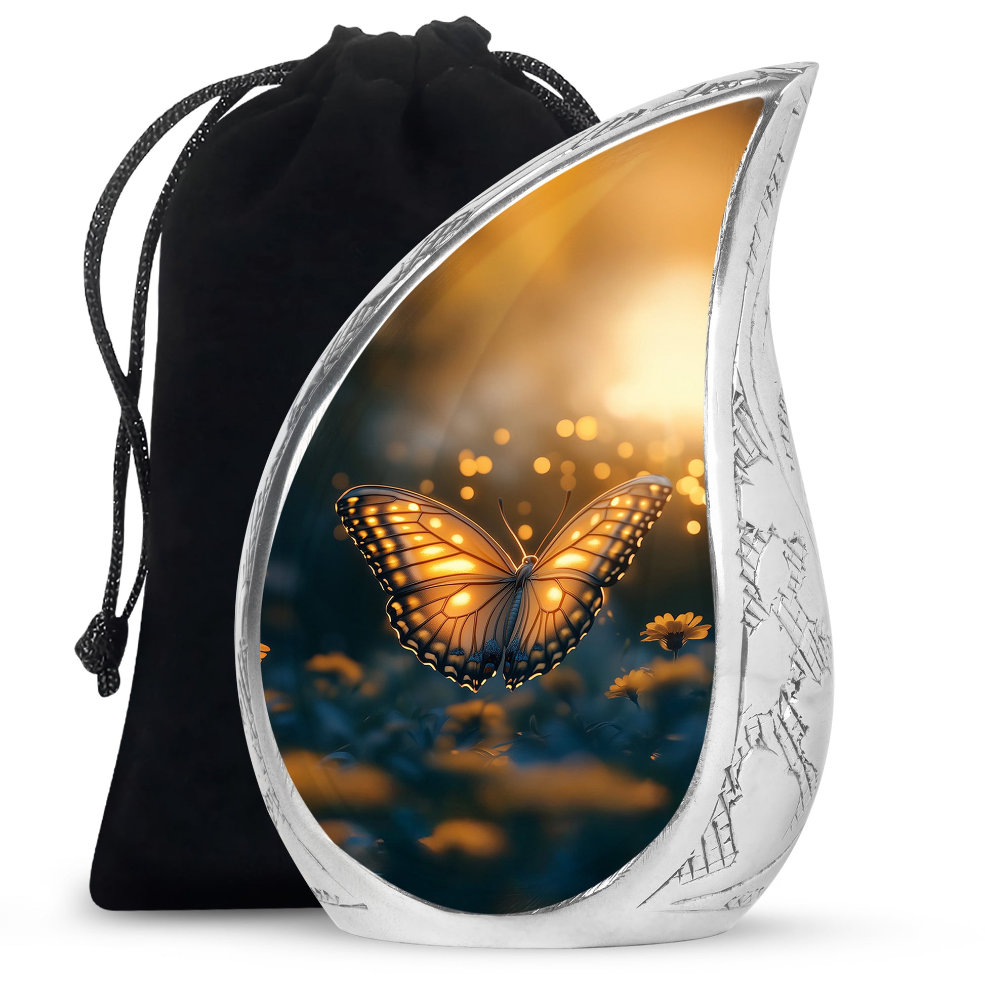 Monarch Butterfly Ashes Urn For Mom - keepsakes for ashes of loved ones