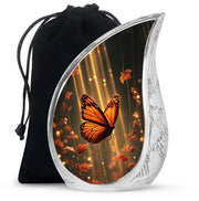 Monarch Butterfly Cremation Urn - Moonlit Butterfly Memorial Urns