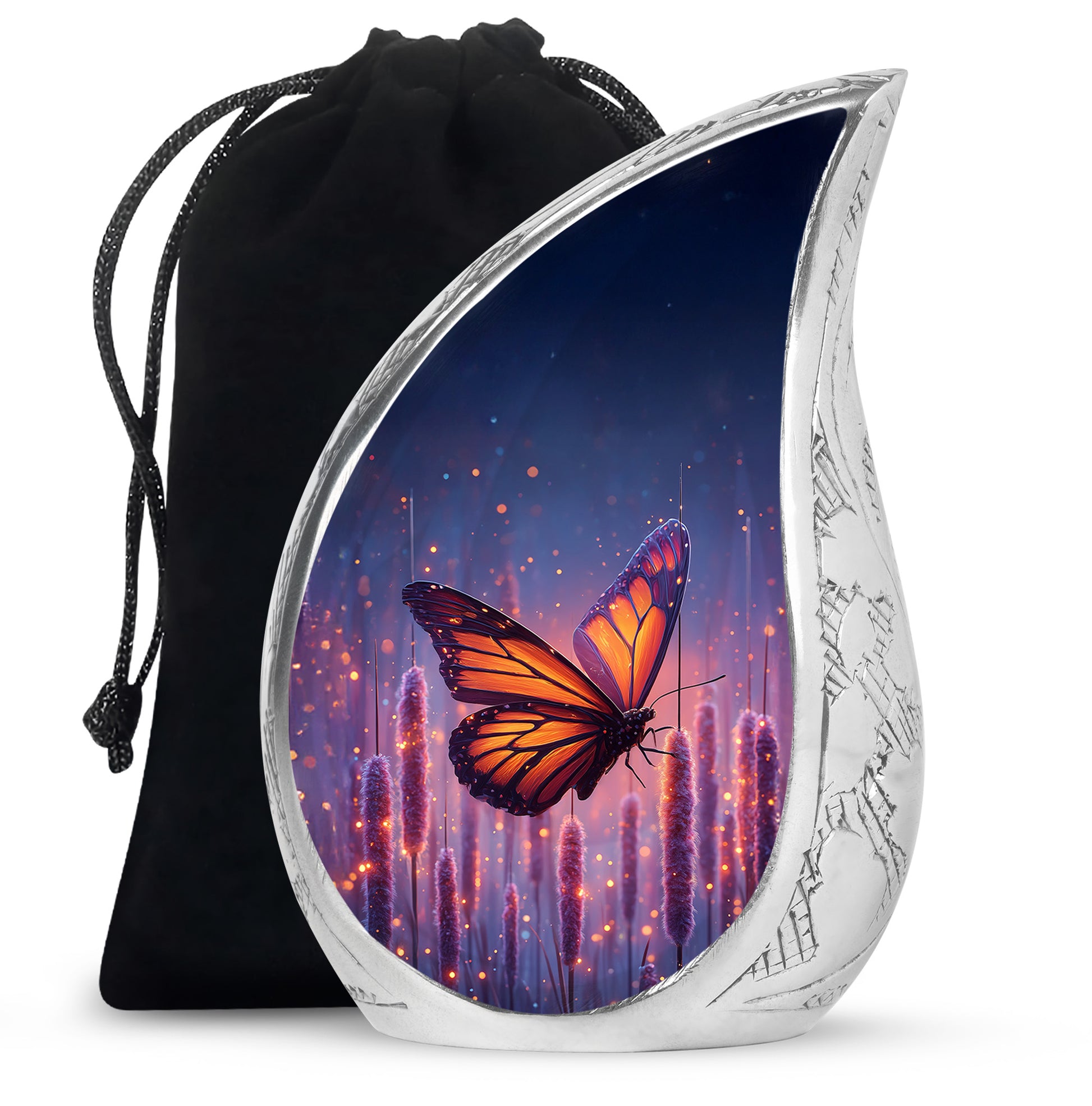 Monarch Butterfly Cremation Urn - Cremation Urns For Adult Women