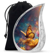 Beautiful Butterfly Cremation Urn - Decorative Urns For Mom Ashes