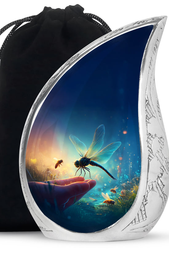 Dragonfly Funeral Urn - Bees Cremation Urn For Adult Ashes