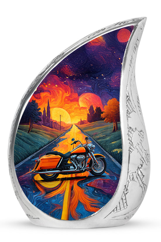 Sublime Bike Cremation Urns for Human Ashes - Purple 10-inch - Karyliz