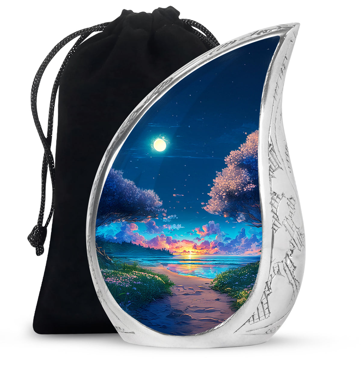 Beautiful Sunset Beach Funeral Urn - product image 7