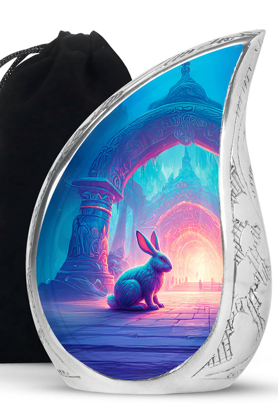 Magical Rabbit Memorial Urn - Cremation Urn For Human Ashes