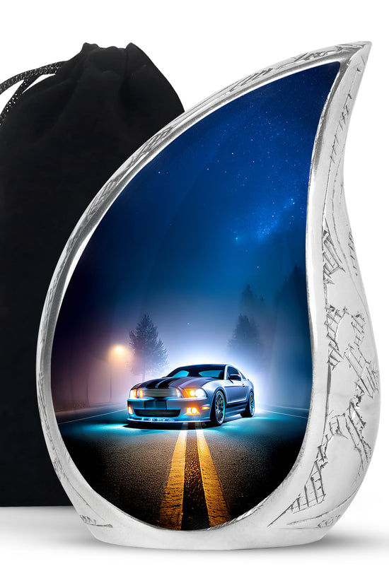 Muscle Car Cremation Urn - Memorial Urn for Adult Ashes