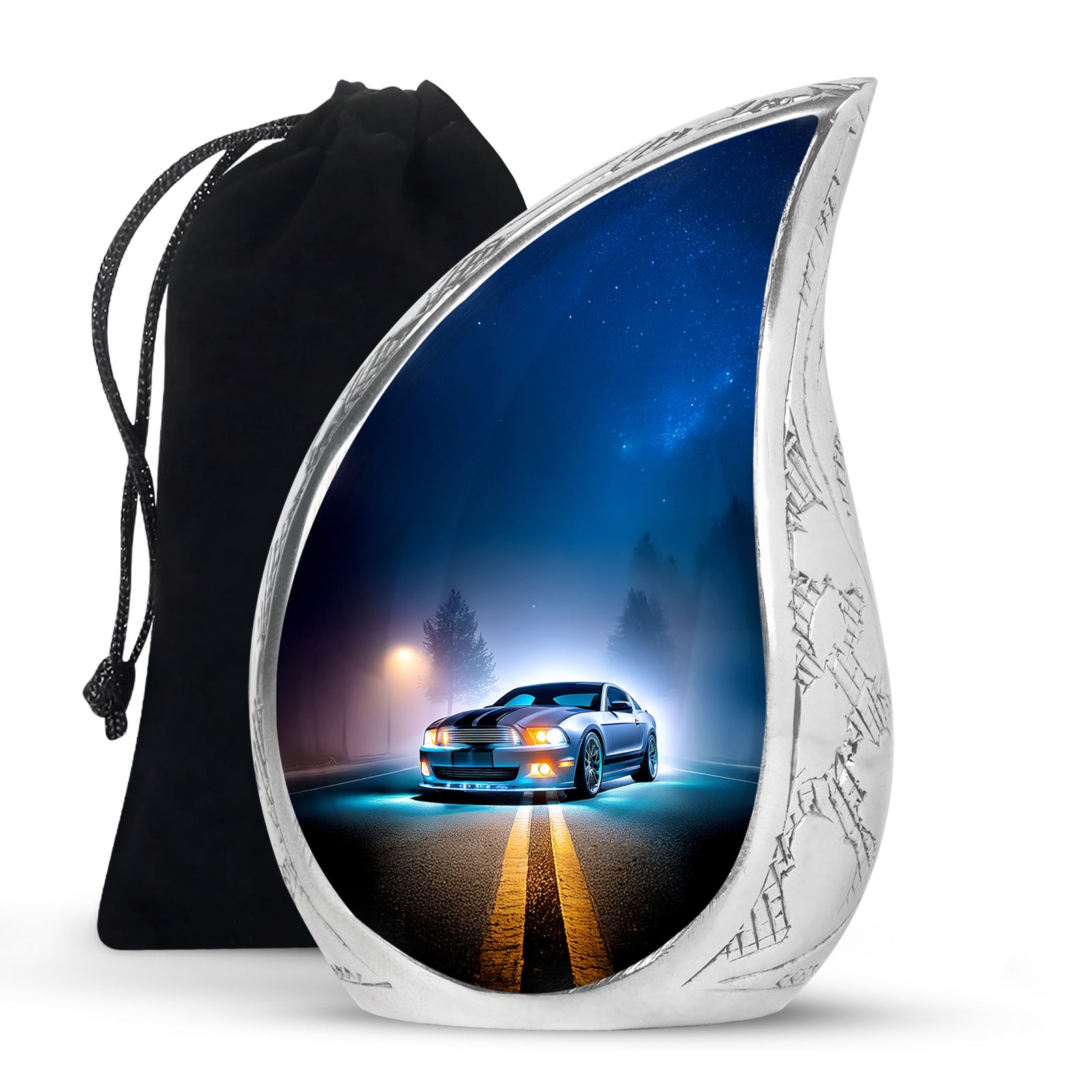 Muscle Car Cremation Urn - Memorial Urn for Adult Ashes