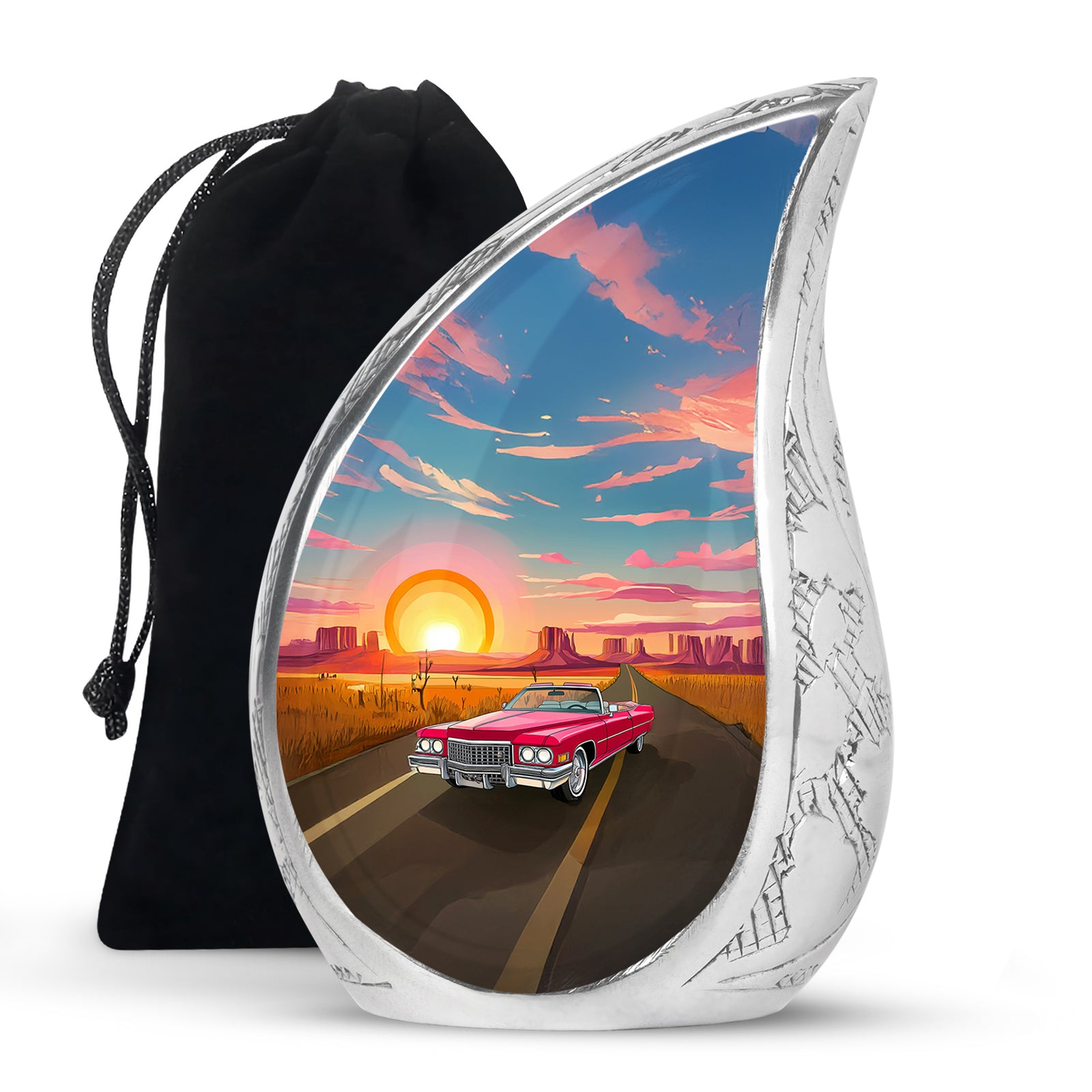 Vintage Car Urn for Ashes - Premium Funeral Urn For Dad
