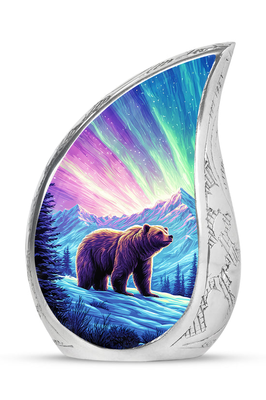 Pink Bear Cremation Urns - Honored Devotion 10-inch, 200 cu in - Yatskia