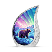 Pink Bear Cremation Urns - Honored Devotion 10-inch, 200 cu in - Yatskia