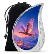 Golden Dragon Cremation Urn - Beautiful Mountain Memorial Urn For Ashes