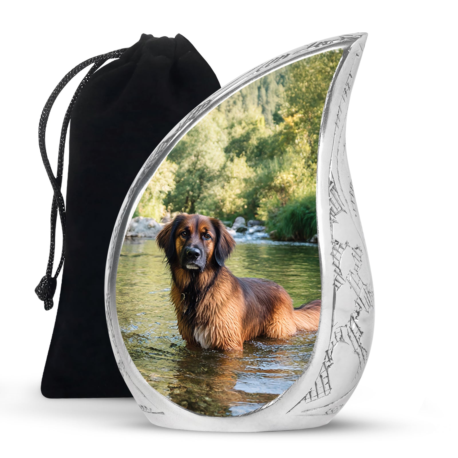Beautiful Lake Scenic Urn - Personalized Urns For Dog Ashes