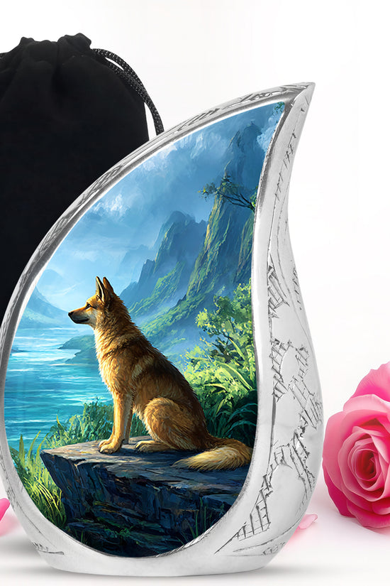 Dog Cremation Urn - Mountain Valley Funeral Urn For Pet Ashes