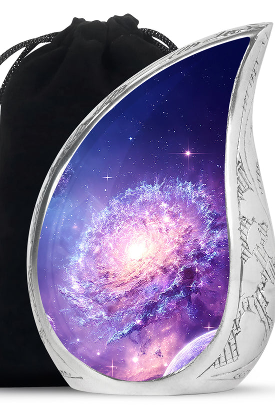 Space Galaxy Funeral Urn - Cremation Urn For Loved Ones