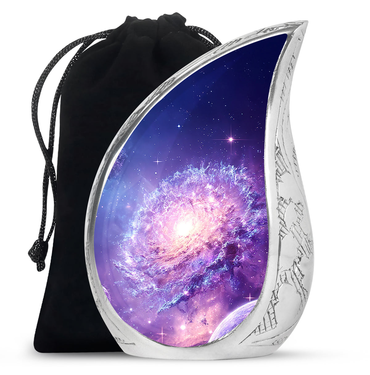 Space Galaxy Funeral Urn - Cremation Urn For Loved Ones