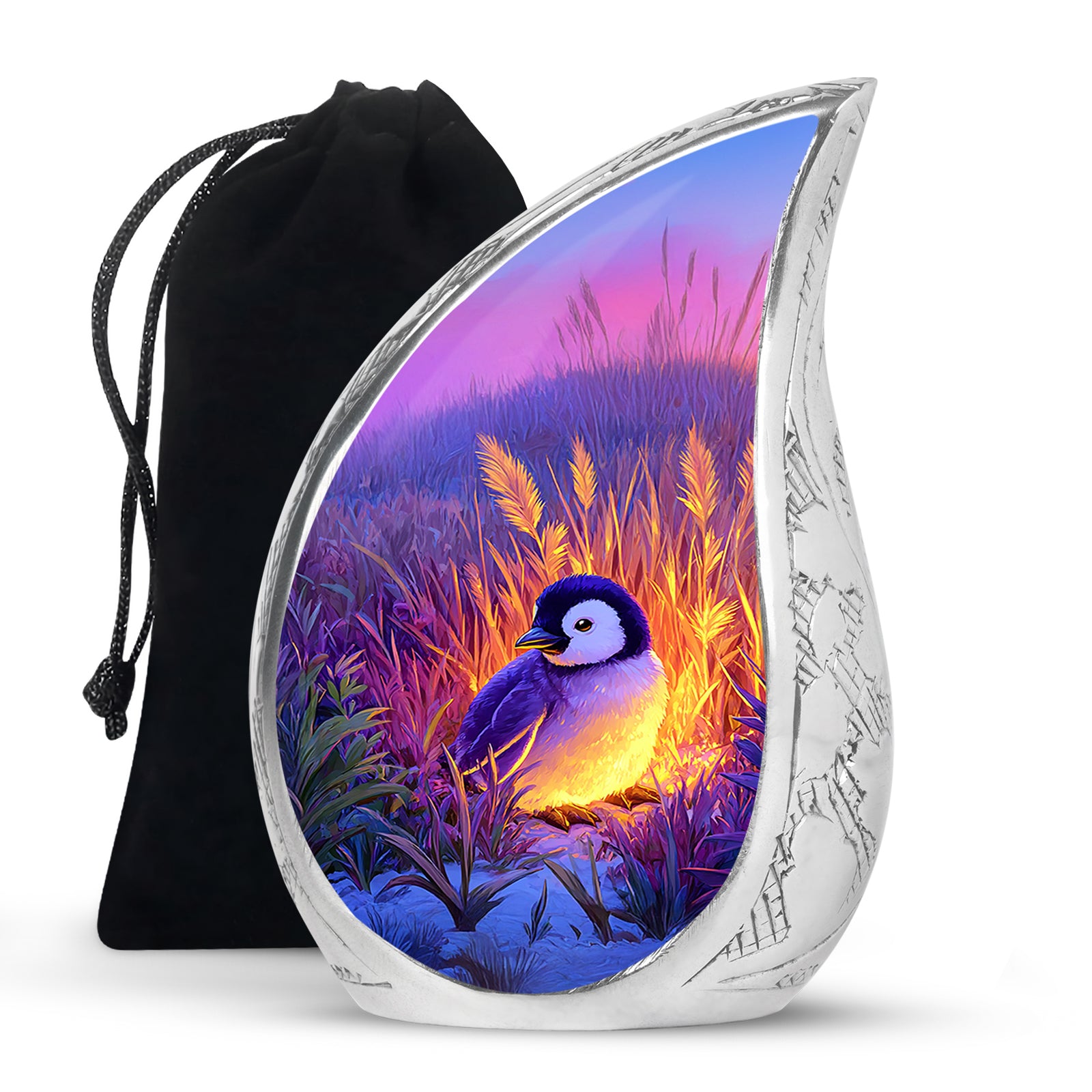 Baby Penguin Cremation Urn - Beautiful Memorial Urns For Cremation Ashes