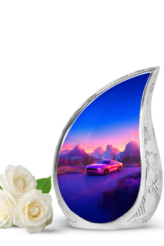Harmonious Car Cremation Urns for Human Ashes - Pink 10-inch - Karyliz