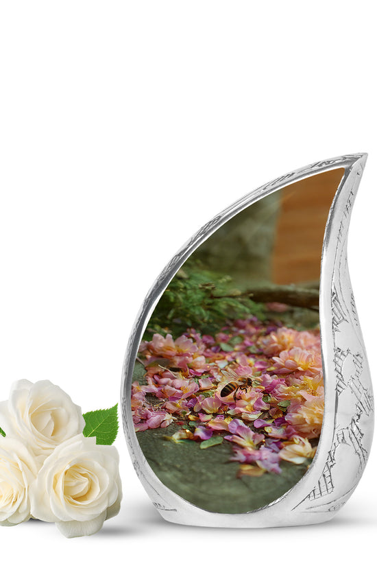 Lustrous Bee Cremation Urns for Human Ashes - Gold 10-inch - Karyliz