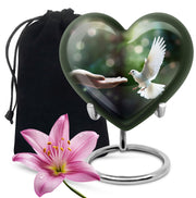 Dove Cremation Funeral Urn - Large Funeral Urn For Loved Ones