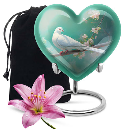 Dove Funeral Urn - Large Funeral Urn For Loved Ones
