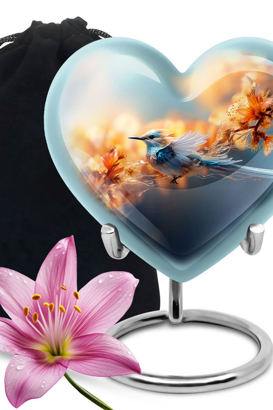 Sparrow Memorial Urn - Large Cremation Urn For Burial