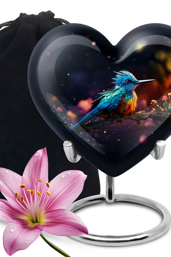 Sparrow Cremation Urn - Bird Theme Funeral Urn For Ashes
