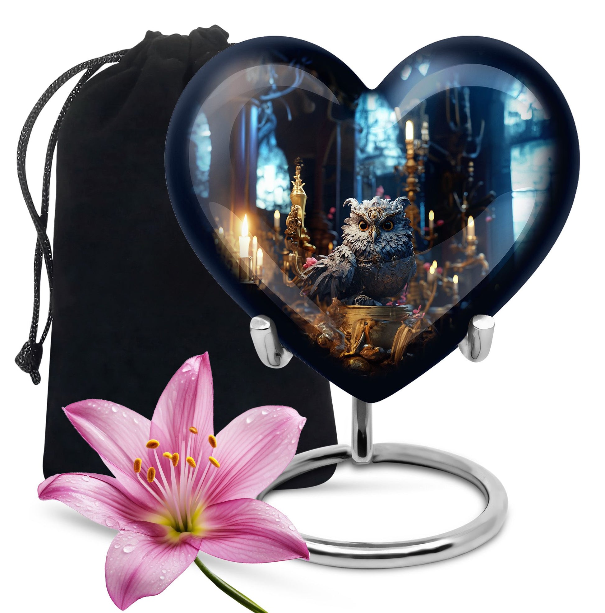 Owl Cremation Urn – Beautiful Memorial Urn For Human Ashes