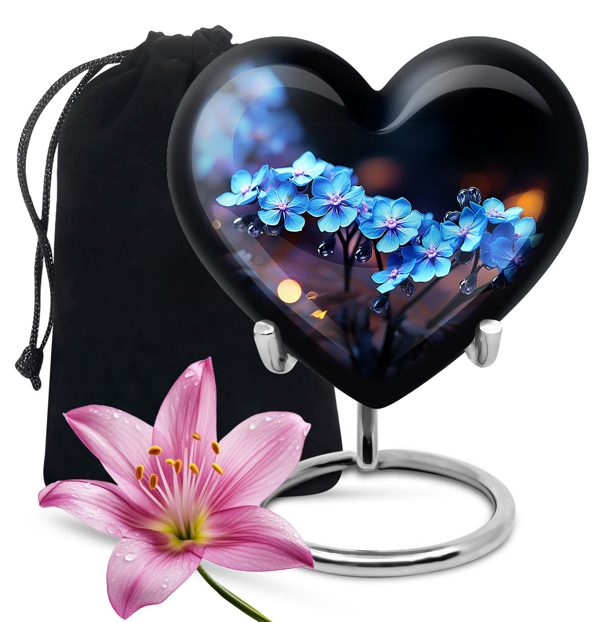 Scorpion Grass Funeral Ashes Urn - Premium Cremation Memorial Urn