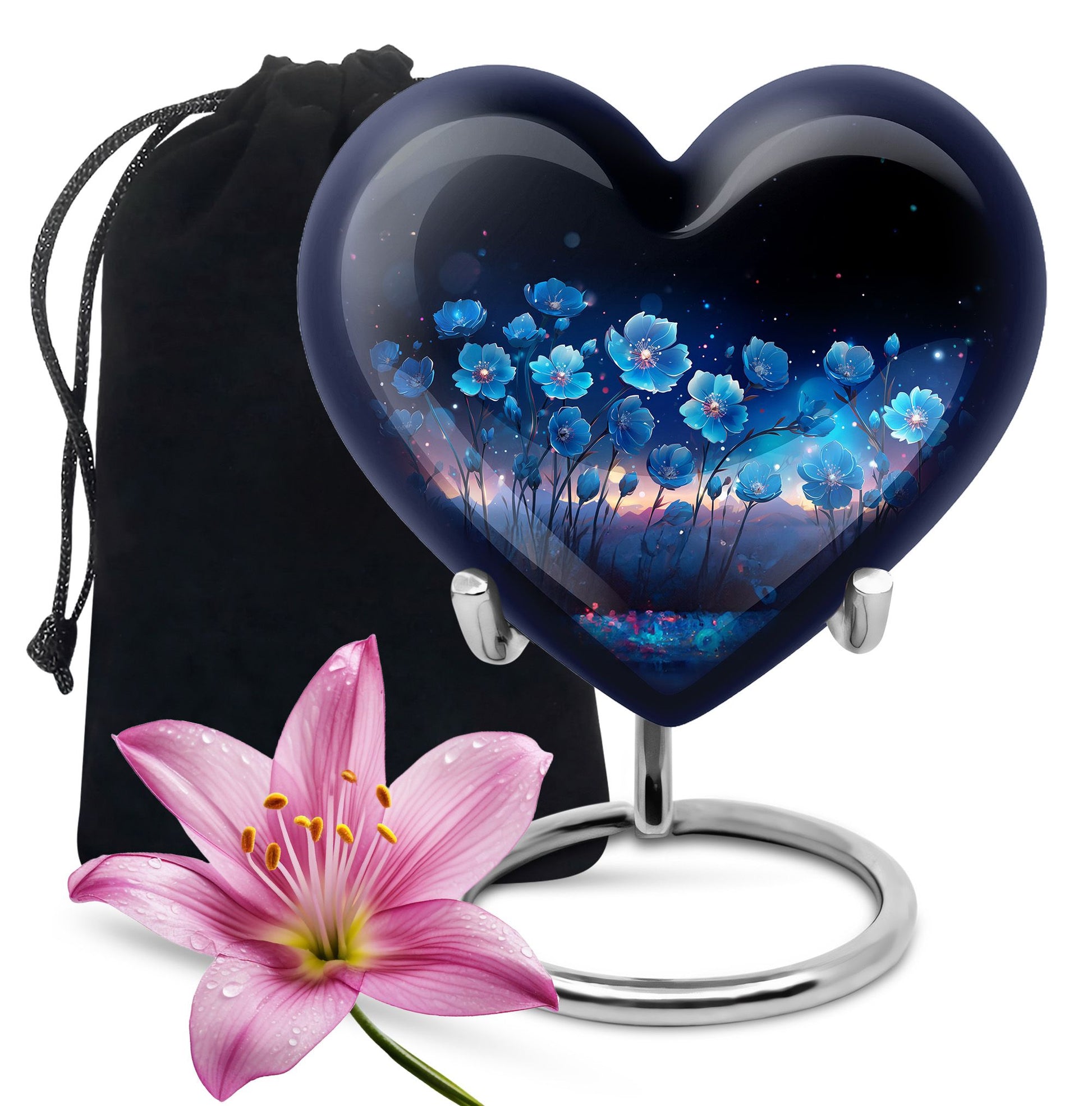 Scorpion Grass Cremation Urn - Beautiful Memorial Urn For Loved Ones